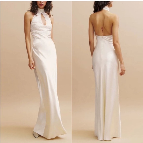 NEW NWT Reformation Pallavi Silk Wedding Dress - Picture 1 of 4
